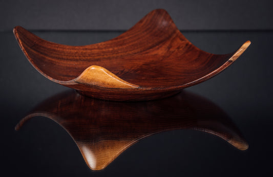 Square Walnut Bowl