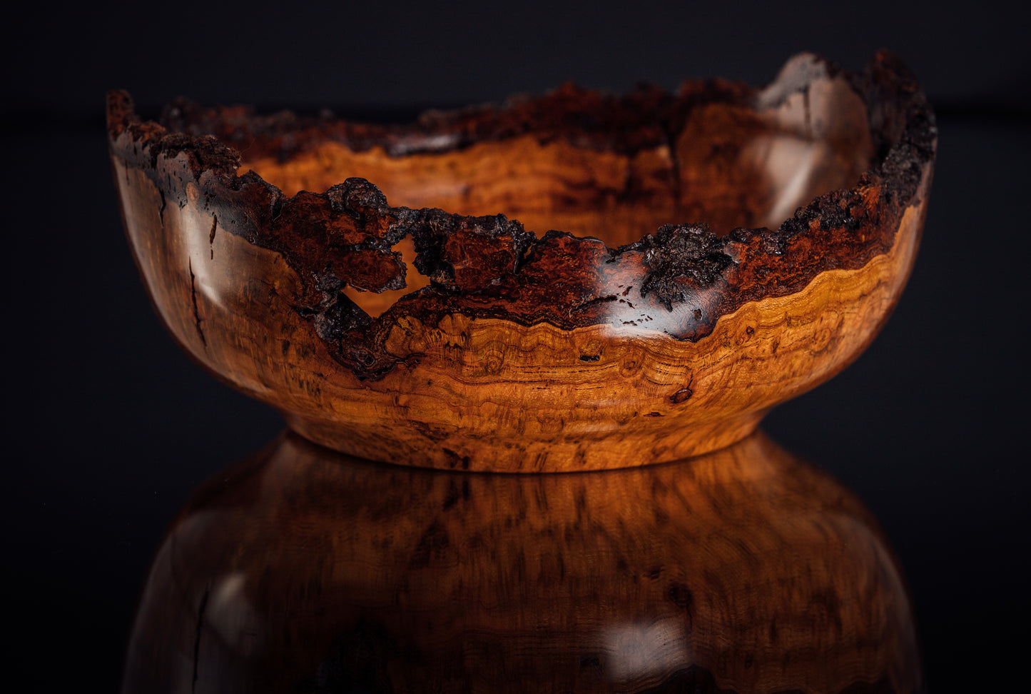 Cherry Burl Bowl